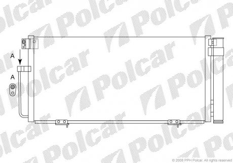 Радіатори кондиціонера POLCAR 7213K8C1