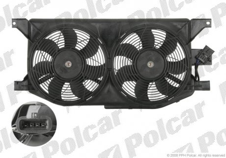 Вентиляторы радиаторов POLCAR 504423W2 (фото 1)