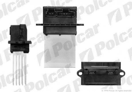 Резистор кондиціонера POLCAR 5746KST1X (фото 1)