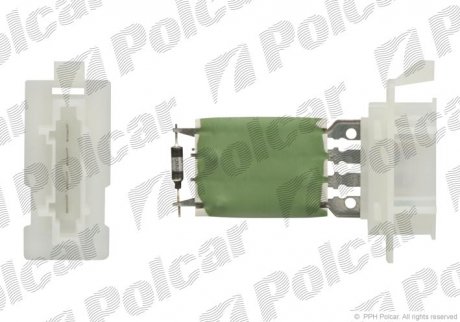 Резистор кондиціонера POLCAR 5724KST1X (фото 1)
