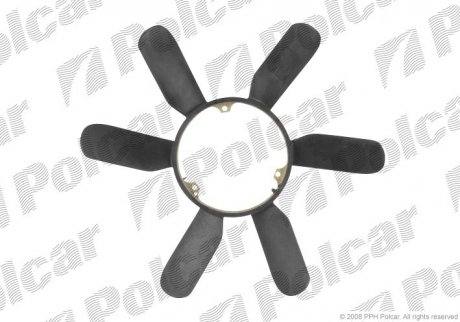 Крильчатка вентилятора POLCAR 501523F2 (фото 1)