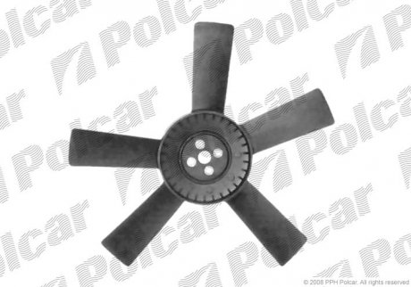 Крыльчатка вентилятора POLCAR 501323F1 (фото 1)