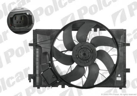 Вентиляторы радиаторов POLCAR 500323W1 (фото 1)