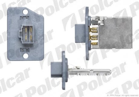 Резистор кондиціонера POLCAR 4050KST1X (фото 1)
