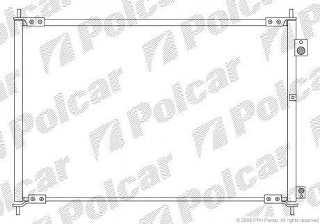 Радіатори кондиціонера POLCAR 3840K8C3