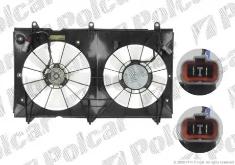 Вентиляторы радиаторов POLCAR 383323W2