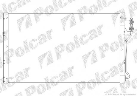 Радиаторы кондиционера POLCAR 3252K8B1