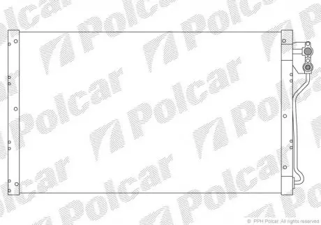 Радіатори кондиціонера POLCAR 3252K8B1