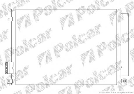 Радиаторы кондиционера POLCAR 3035K81X