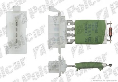 Резистор кондиционера POLCAR 2800KST1X (фото 1)