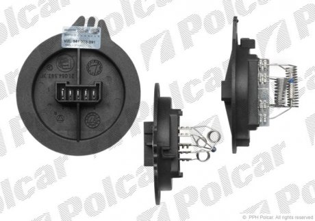 Резистор кондиціонера POLCAR 2325KST1X