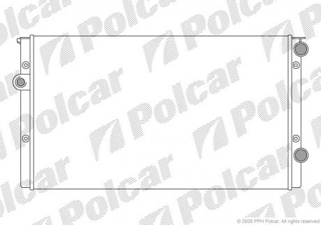 Радіатори охолодження POLCAR 953808A5