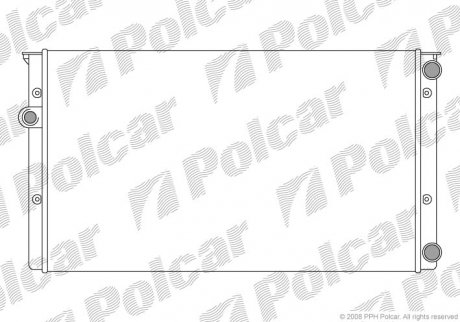 Радіатори охолодження POLCAR 953808A8