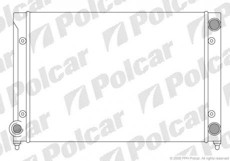 Радіатори охолодження POLCAR 954608A1