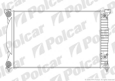 Радіатори охолодження POLCAR 133408-2