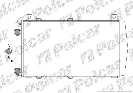 Радиаторы охлаждения POLCAR 930108A1