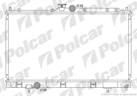 Радіатори охолодження POLCAR 5233082K