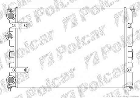 Радиаторы охлаждения POLCAR 671308-1