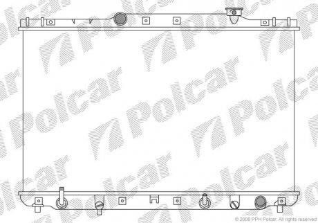 Радіатори охолодження POLCAR 813308-7