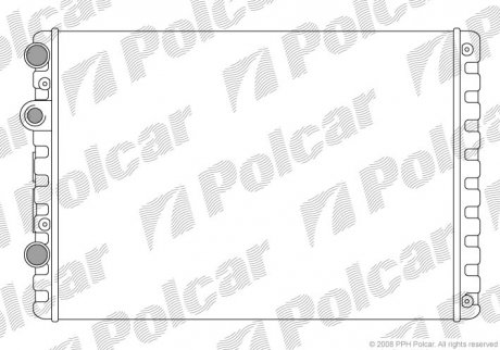 Радіатори охолодження POLCAR 952408A2