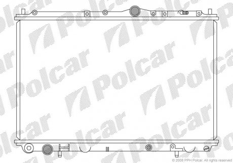 Радиаторы охлаждения POLCAR 904008-1 (фото 1)