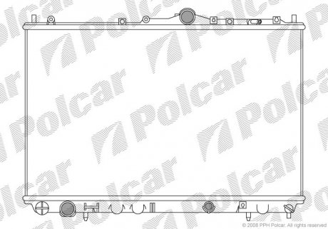 Радіатори охолодження POLCAR 904008-5 (фото 1)