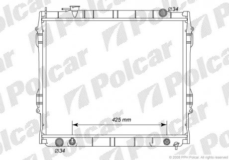 Радиаторы охлаждения POLCAR 819708-2