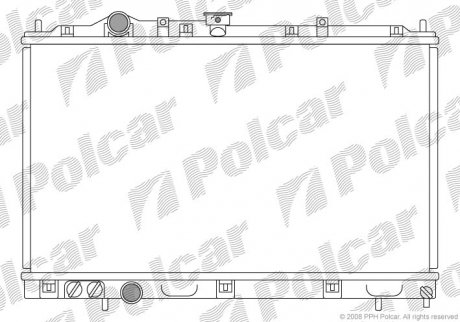 Радіатори охолодження POLCAR 523108-1