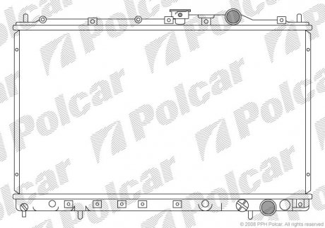 Радиаторы охлаждения POLCAR 522008-1