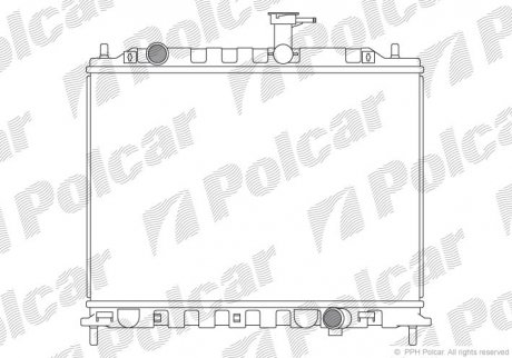 Радіатори охолодження POLCAR 4117083X