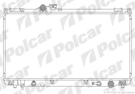 Радиаторы охлаждения POLCAR 801008-1