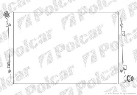 Радиаторы охлаждения POLCAR 955508-2