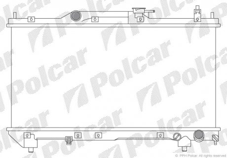 Радіатори охолодження POLCAR 812308-3