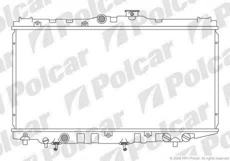 Радиаторы охлаждения POLCAR 810908-6