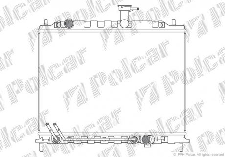 Радіатори охолодження POLCAR 4117084X