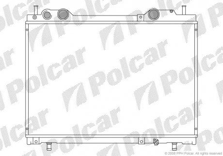 Радіатори охолодження POLCAR 301808-6 (фото 1)