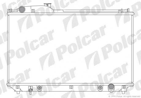 Радиаторы охлаждения POLCAR 804208-1 (фото 1)