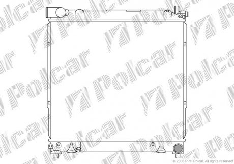 Радиаторы охлаждения POLCAR 740808-3