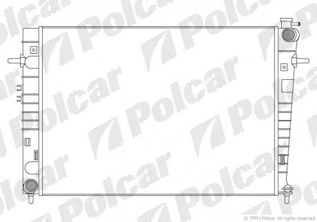 Радіатори охолодження POLCAR 4047082X