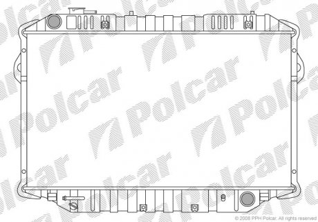 Радіатори охолодження POLCAR 817608-4