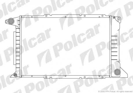 Радіатори охолодження POLCAR 324608-3