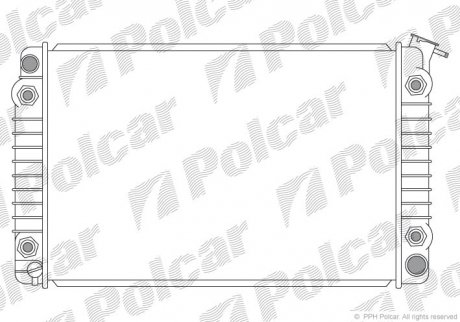 Радиаторы охлаждения POLCAR 253008-3