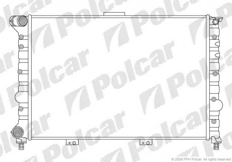 Радіатори охолодження POLCAR 140808A3