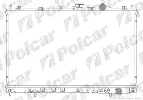 Радіатори охолодження POLCAR 521708-1