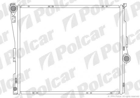 Радіатори охолодження POLCAR 205508-2