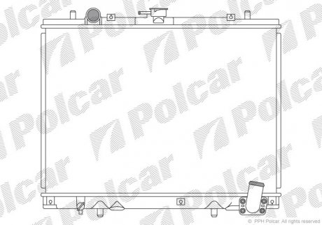 Радіатори охолодження POLCAR 527708-1