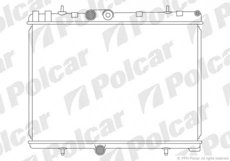 Радиаторы охлаждения POLCAR 232908-1 (фото 1)