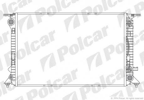 Радіатори охолодження POLCAR 133708-2