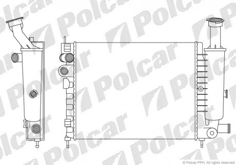 Радиаторы охлаждения POLCAR 230508-1