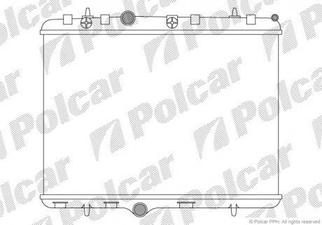 Радіатори охолодження POLCAR 574808A1